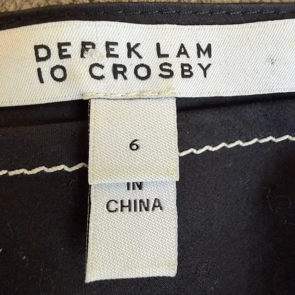 10 Crosby Derek Lam Black Dress - Picture 8 of 8